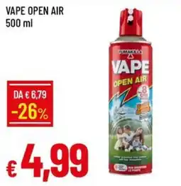 Galassia VAPE OPEN AIR offerta