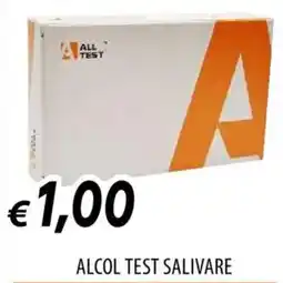 IperFamila ALL TEST ALCOL TEST SALIVARE offerta