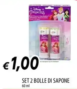 IperFamila Disney Princess BOLLE DI SAPONE offerta