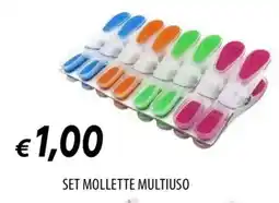 IperFamila SET MOLLETTE MULTIUSO offerta