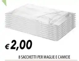 IperFamila SACCHETTI PER MAGLIE E CAMICIE offerta