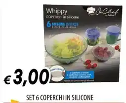 IperFamila Whippy COPERCHI in silicone offerta