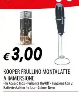IperFamila KOOPER FRULLINO MONTALATTE offerta