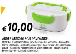 IperFamila ARDES AR1K01G SCALDAVIVANDE offerta