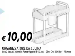 IperFamila ORGANIZZATORE DA CUCINA offerta