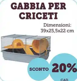 ZooPlanet Gabbia per criceti offerta