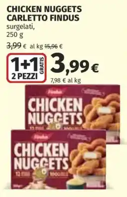 Ipercoop Chicken Nuggets Carletto Findus offerta