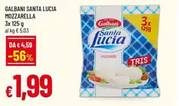 Famila Superstore Galbani Santa Lucia Mozzarella offerta