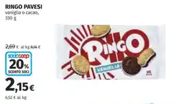 Ipercoop Ringo Pavesi offerta