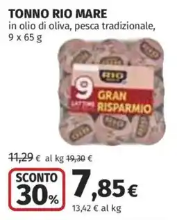 Ipercoop TONNO RIO MARE offerta