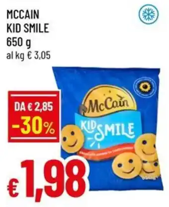 Famila Superstore McCain Kid Smile offerta