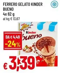 Famila Superstore FERRERO GELATO KINDER BUENO offerta