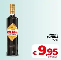 Coop Radenza Amaro AVERNA offerta