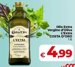 Coop Radenza Olio Extra Vergine d'Oliva L'Extra COSTA D'ORO offerta