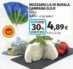 Ipercoop Mozzarella di Bufala Campana D.O.P. offerta