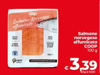 Coop Radenza Salmone Norvegese affumicato COOP offerta