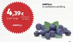 Ipercoop MIRTILLI offerta