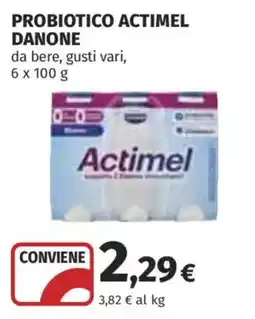 Ipercoop Probiotico Actimel Danone offerta