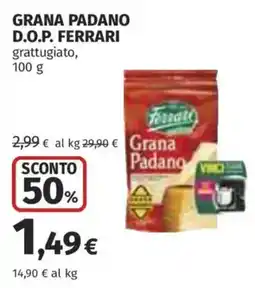 Ipercoop Grana Padano D.O.P. Ferrari offerta