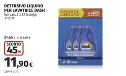 Ipercoop Detersivo liquido per lavatrice Dash offerta