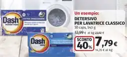 Ipercoop Detersivo per lavatrice classico Dash offerta