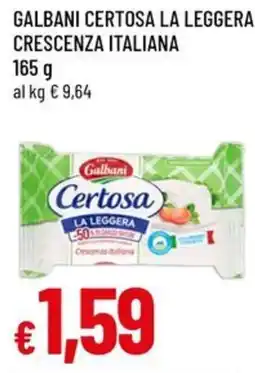 Famila Superstore Galbani Certosa La Leggera offerta