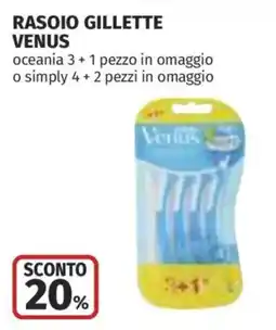 Ipercoop Rasoio Gillette Venus offerta
