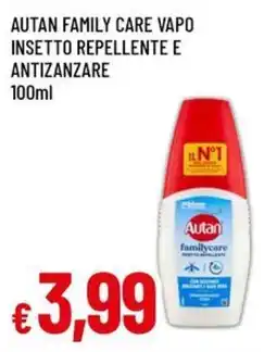 Famila Superstore Autan Family Care Vapo Insetto Repellente e Antizanzare offerta