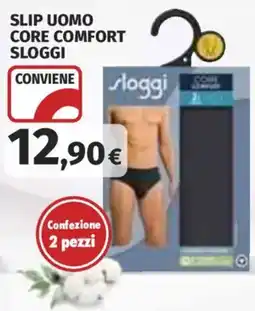 Ipercoop SLIP UOMO CORE COMFORT SLOGGI offerta