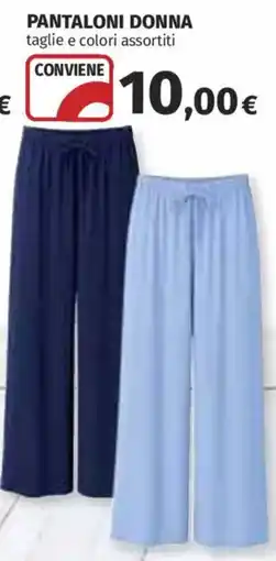 Ipercoop Pantaloni donna offerta