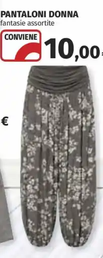 Ipercoop Pantaloni Donna offerta