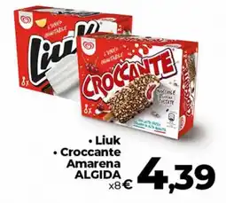 Coop Radenza Liuk Croccante Amarena ALGIDA offerta