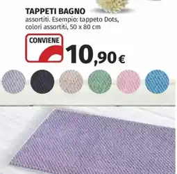 Ipercoop TAPPETI BAGNO offerta