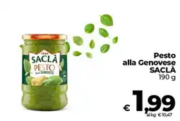 Coop Radenza Pesto alla Genovese SACLÀ offerta