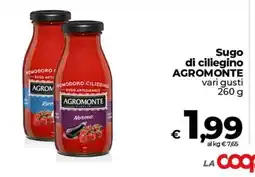 Coop Radenza Sugo di ciliegino Agromonte offerta