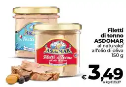 Coop Radenza Filetti di tonno ASDOMAR offerta