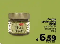 Coop Radenza Crema spalmabile PISTI offerta