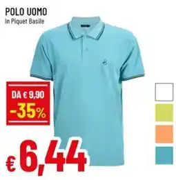 Famila Superstore POLO UOMO In Piquet Basile offerta