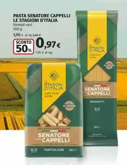 Ipercoop Pasta senatore cappelli le stagioni d'italia offerta