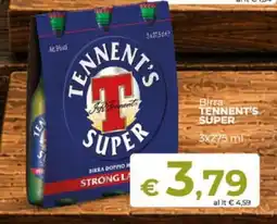 Coop Radenza Birra Tennent's Super offerta