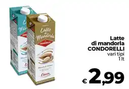 Coop Radenza Latte di mandorla CONDORELLI offerta