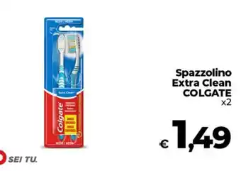 Coop Radenza Spazzolino Extra Clean COLGATE offerta