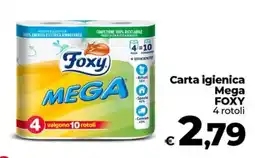 Coop Radenza Carta igienica Mega FOXY offerta