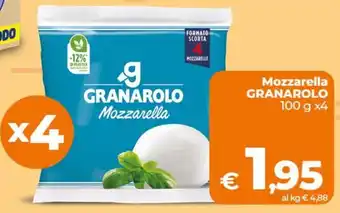 Ipercoop Radenza Mozzarella GRANAROLO offerta