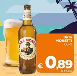 Ipercoop Radenza Birra Moretti offerta
