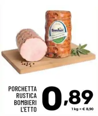 Il Centesimo PORCHETTA RUSTICA BOMBIERI offerta