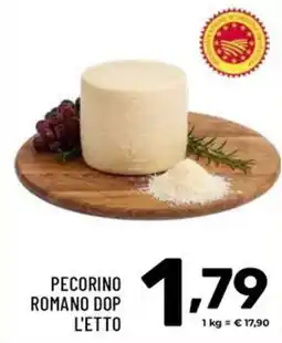 Il Centesimo PECORINO ROMANO DOP L'ETTO offerta