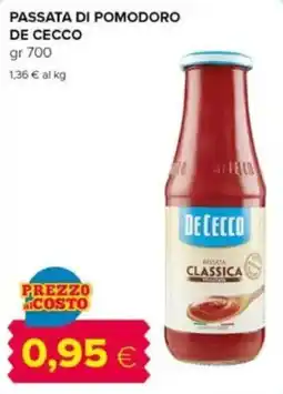 Oasi Passata di pomodoro De Cecco offerta