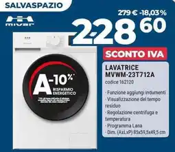 Sinergy Lavatrice MivAR MVWM-23T712A offerta