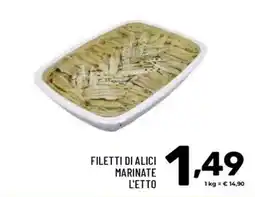 Il Centesimo FILETTI DI ALICI MARINATE L'ETTO offerta